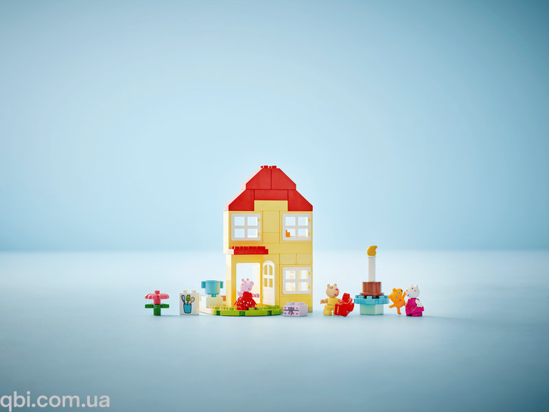 LEGO DUPLO Святковий будинок Пеппи (10433) у зібраному вигляді