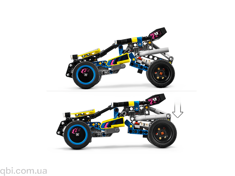 LEGO Technic Позашляховик багі для перегонів (42164) у зібраному вигляді