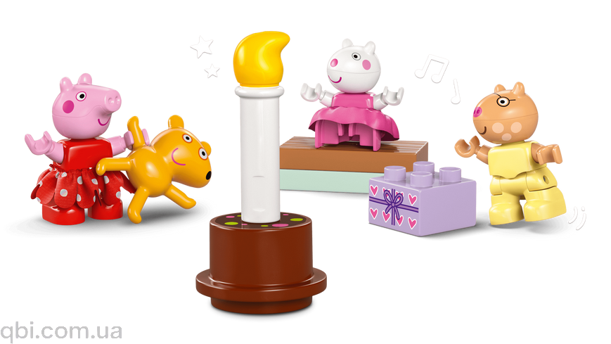 LEGO DUPLO Святковий будинок Пеппи (10433) у зібраному вигляді