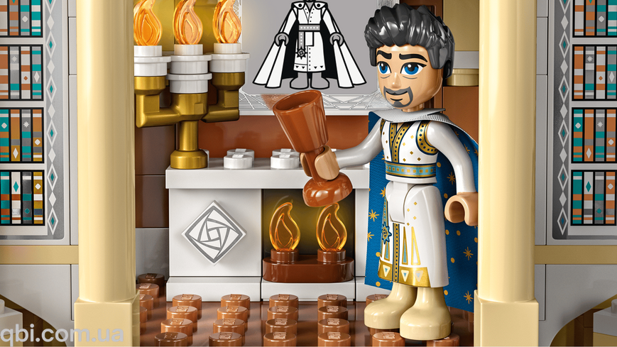LEGO и Disney Princess: Замок короля Магнифико (43224) в собранном виде