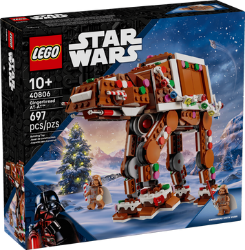 LEGO Star Wars Пряничный крокоход AT-AT&trade; (40806) в собранном виде