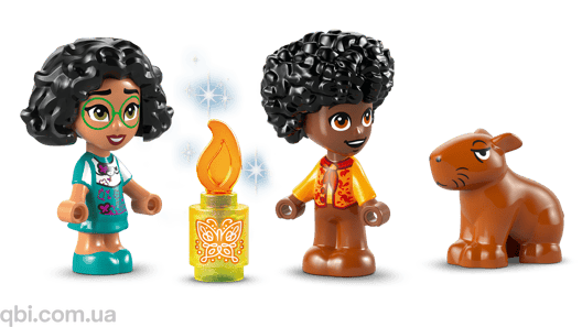 LEGO Disney Мінібудинок Енканто (43261) у зібраному вигляді