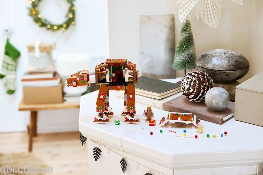 LEGO Star Wars Пряниковий крокохід AT-AT&trade; (40806) у зібраному вигляді