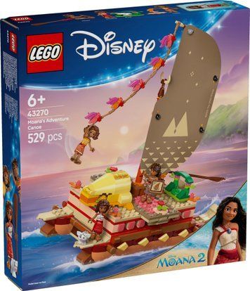 LEGO I Disney Princess Пригодницьке каное Ваяни (43270) у зібраному вигляді