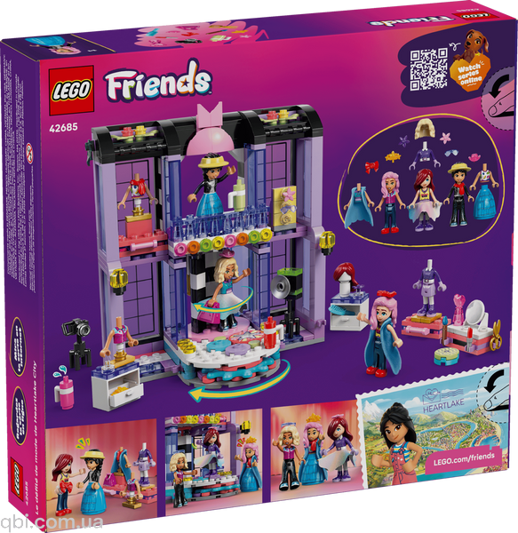 LEGO Friends Модный показ в Хартлейк-Сити (42685) в собранном виде