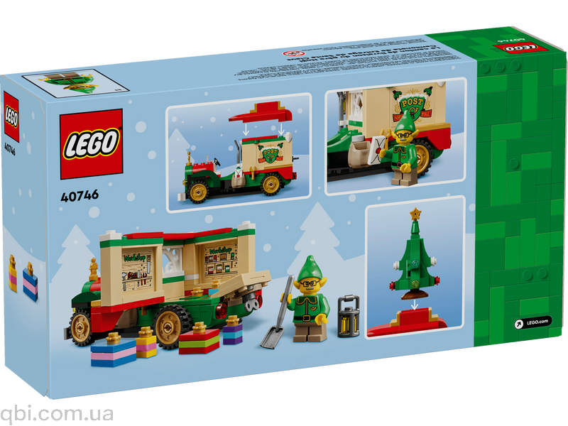 LEGO Seasonal Грузовик Санты (40746) в собранном виде