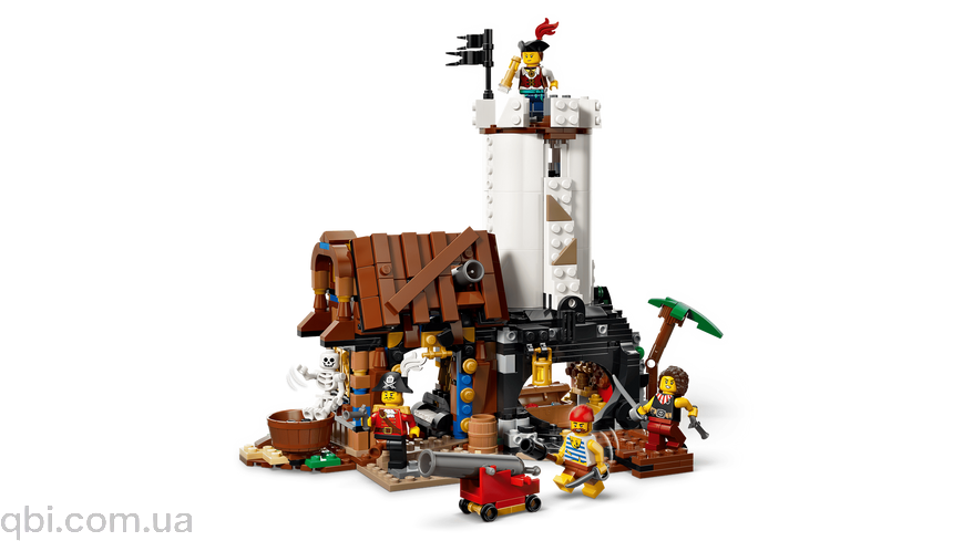 LEGO Creator Культовий піратський корабель (31387) у зібраному вигляді