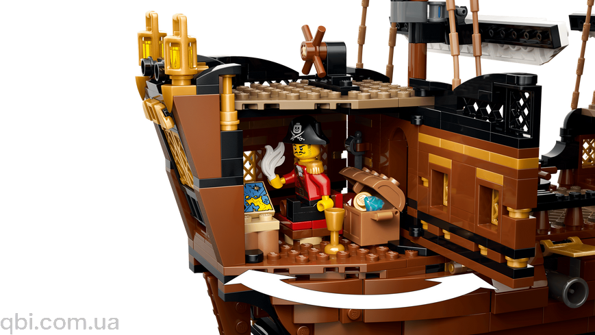 LEGO Creator Культовий піратський корабель (31387) у зібраному вигляді