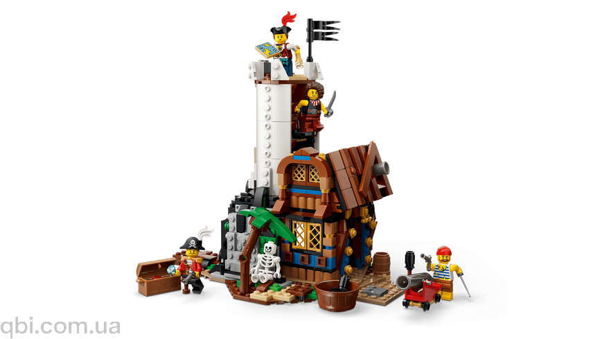 LEGO Creator Культовий піратський корабель (31387) у зібраному вигляді