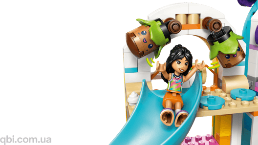 LEGO Friends Весёлая крытая игровая площадка (42686) в собранном виде