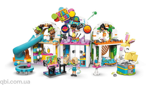 LEGO Friends Весёлая крытая игровая площадка (42686) в собранном виде