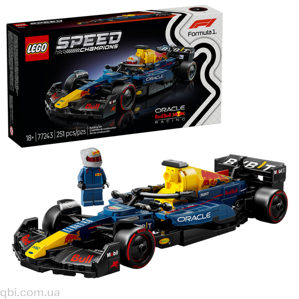 LEGO Speed Champions Автомобіль для перегонів F1&reg; Oracle Red Bull Racing RB20 (77243) у зібраному вигляді