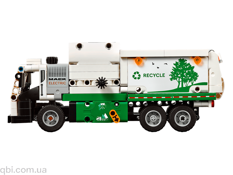 LEGO Technic Мусоровоз Mack&reg; LR Electric (42167) в собранном виде