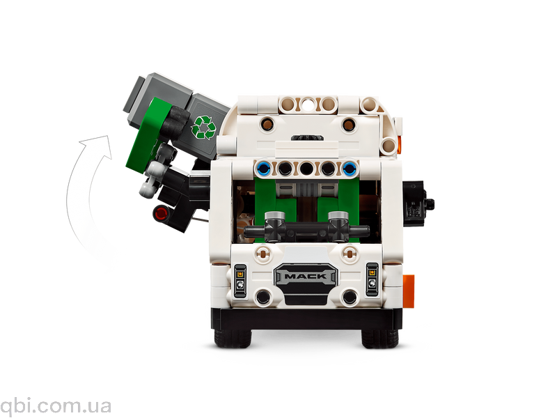 LEGO Technic Мусоровоз Mack&reg; LR Electric (42167) в собранном виде