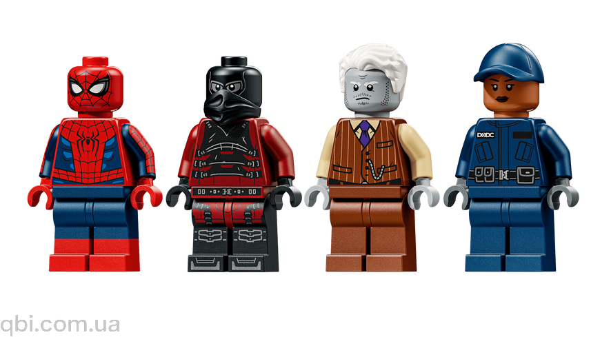 LEGO Super Heroes Переслідування Людиною-Павуком машини для перевезення злочинців (76349) у зібраному вигляді