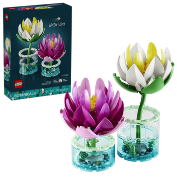 LEGO Botanicals Латаття (11511) у зібраному вигляді
