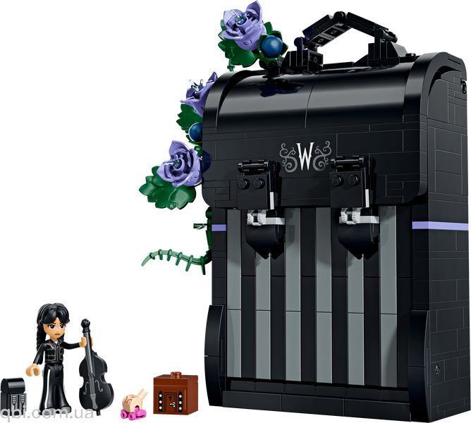 LEGO Wednesday Рюкзак Венздей (76787) в собранном виде