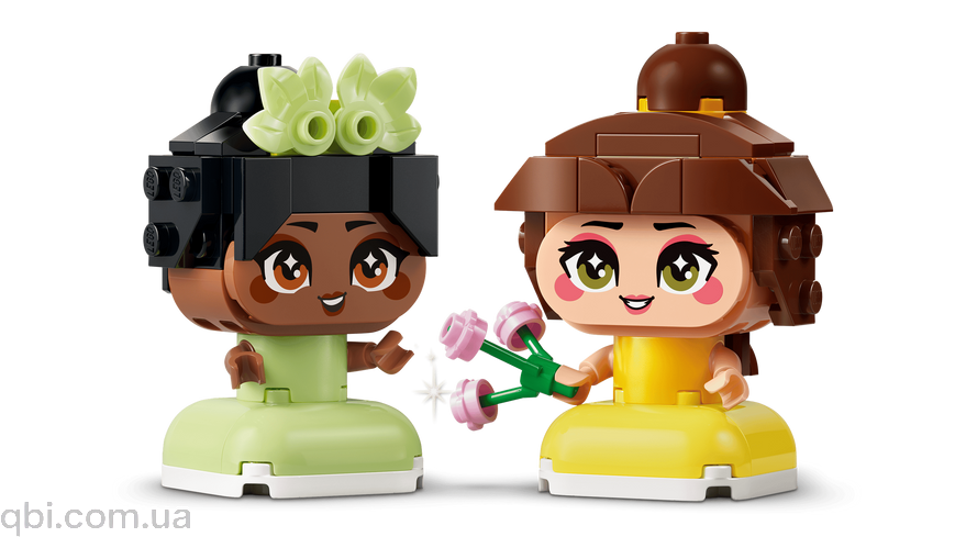 LEGO и Disney Princess: Мини-принцессы Белль и Тиана с замком (43291) в собранном виде