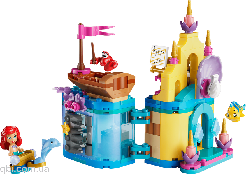 LEGO I Disney Princess Чарівний мініпалац Аріель (43285) у зібраному вигляді