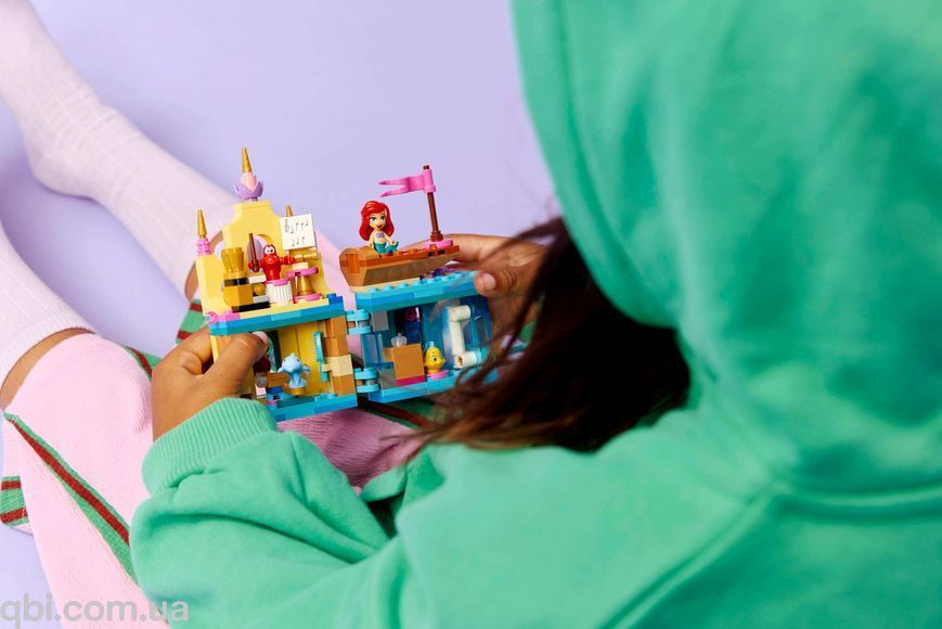 LEGO I Disney Princess Чарівний мініпалац Аріель (43285) у зібраному вигляді