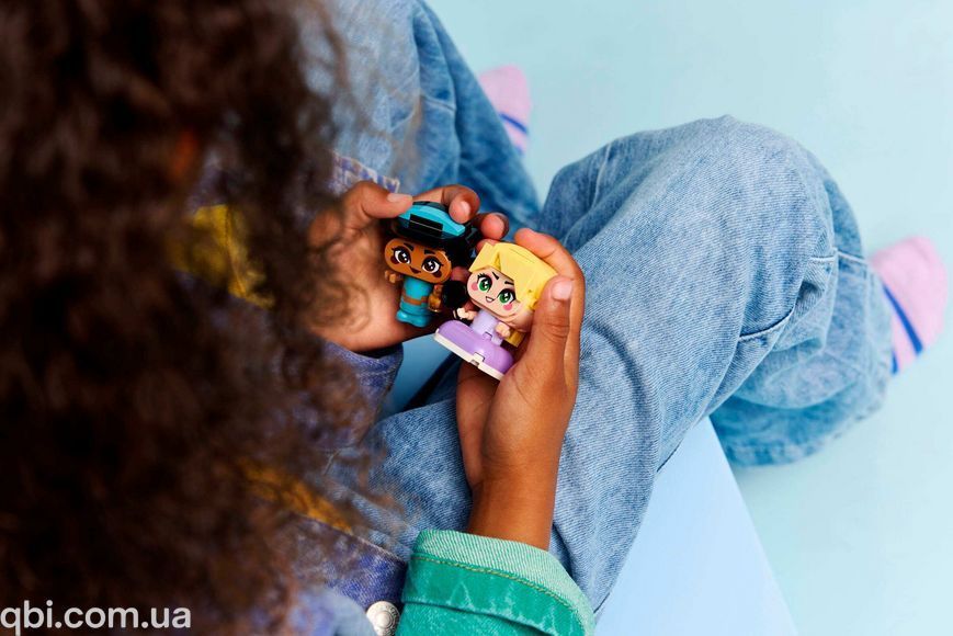 LEGO и Disney Princess: Мини-принцессы Жасмин и Рапунцель (43303) в собранном виде