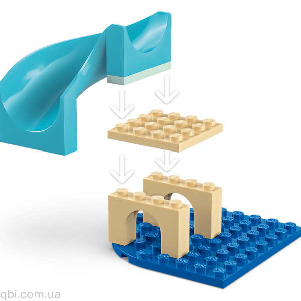 LEGO Gabby's Dollhouse Аквариумные приключения русалочки Габби (11204) в собранном виде