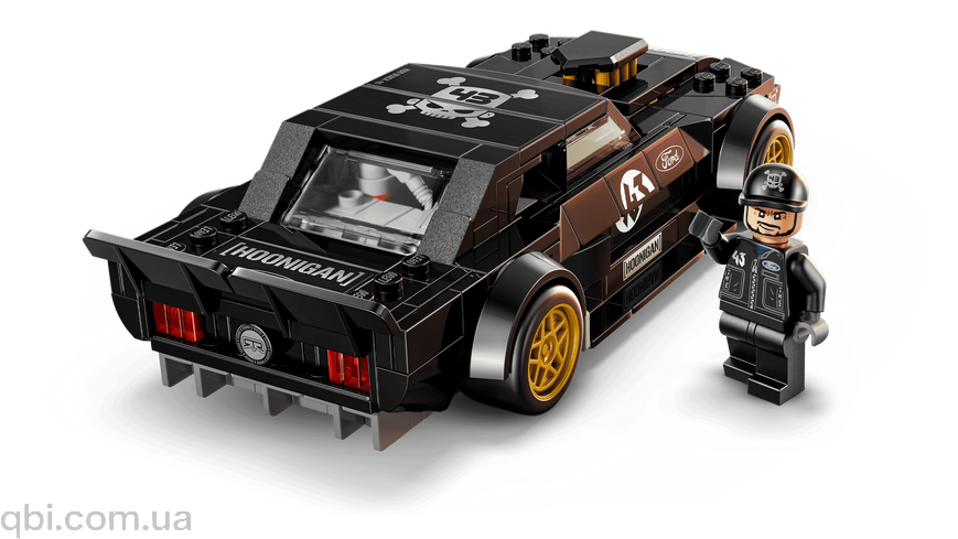 LEGO Speed Champions Ford Mustang Hoonicorn V1 '65 Ken Block (77262) у зібраному вигляді