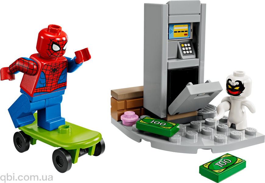 LEGO Super Heroes Marvel Людина-Павук vs. Анти-веном. Пограбування (30725) у зібраному вигляді