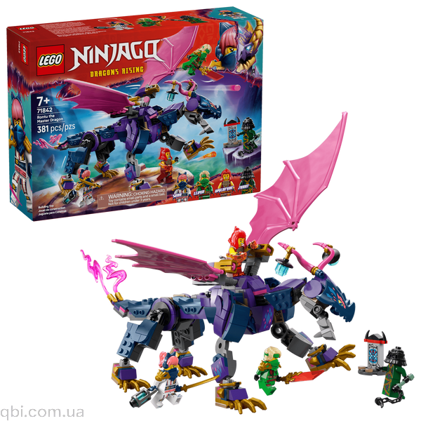LEGO NINJAGO Ронту, повелитель драконів (71842) у зібраному вигляді