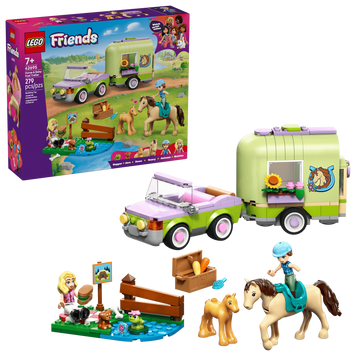 LEGO Friends Причіп для коня й лошати (42695) у зібраному вигляді
