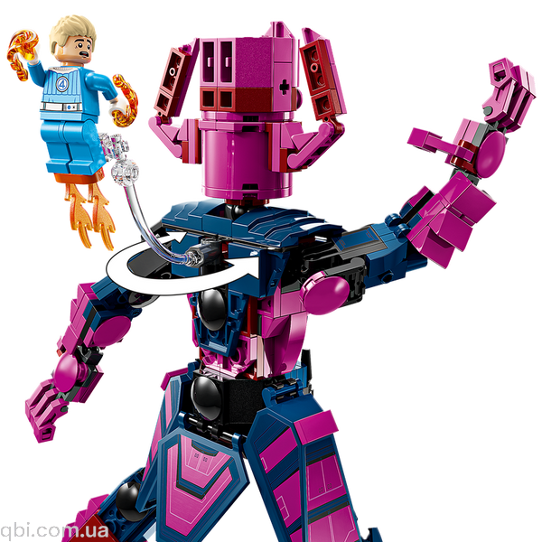 LEGO Super Heroes Marvel Фантастическая четверка против Галактуса: фигурка для сборки (76316) в собранном виде