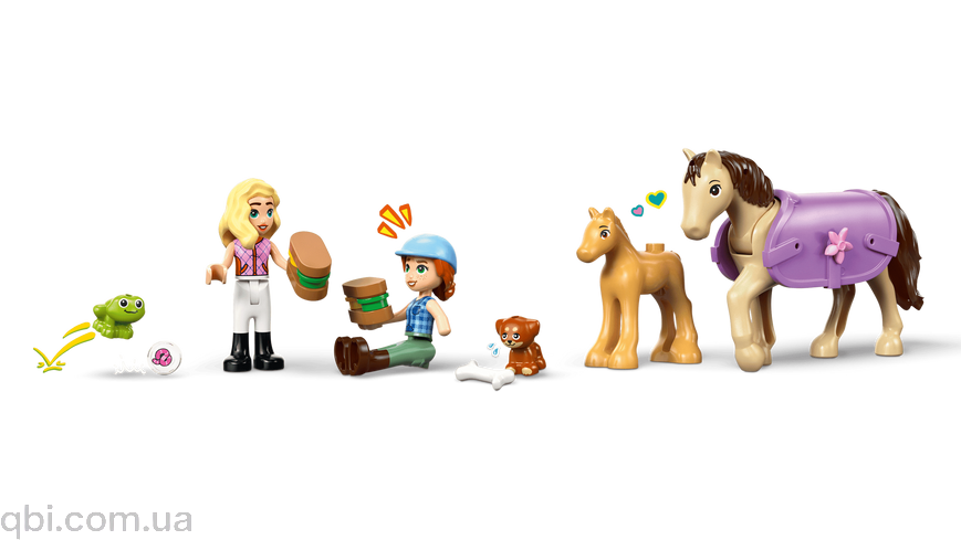 LEGO Friends Причіп для коня й лошати (42695) у зібраному вигляді