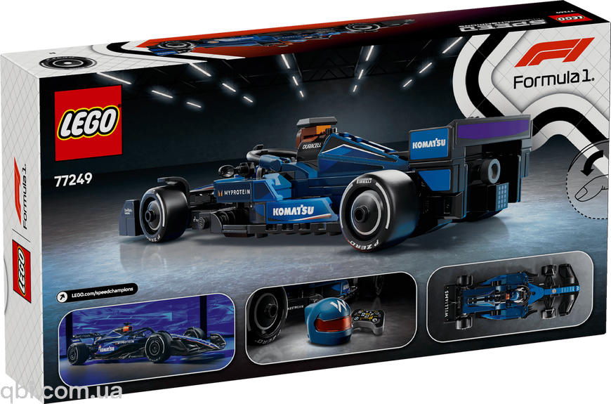 LEGO Speed Champions Гоночный автомобиль BWT Alpine F1&reg; Team A524 (77248) в собранном виде