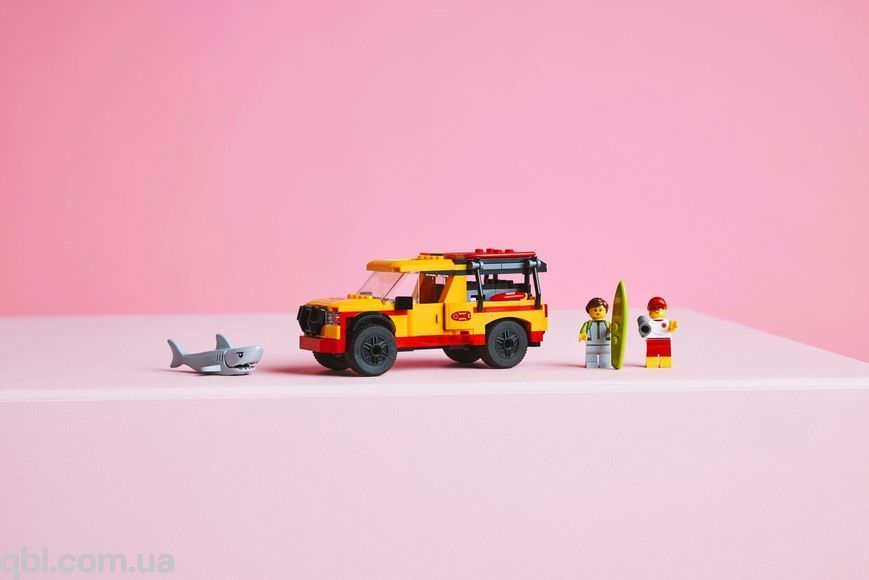LEGO City Пляжна рятувальна вантажівка (60453) у зібраному вигляді