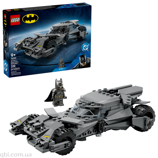 LEGO Super Heroes DC Бетмобіль із фільму &laquo;Бетмен проти Супермена&raquo; (76331) у зібраному вигляді