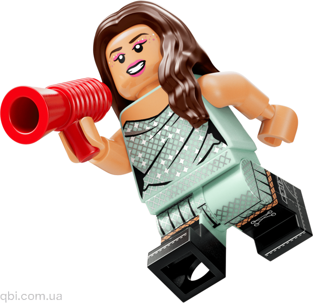 LEGO Editions Music: Виниловая пластинка Оливии Родриго (43028) в собранном виде