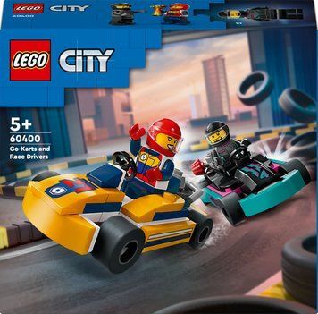 LEGO City Картинг і гонщики (60400) у зібраному вигляді