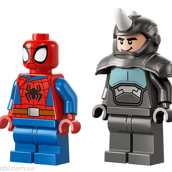 LEGO Marvel Павук на мотоциклі проти Носорога (11206) у зібраному вигляді