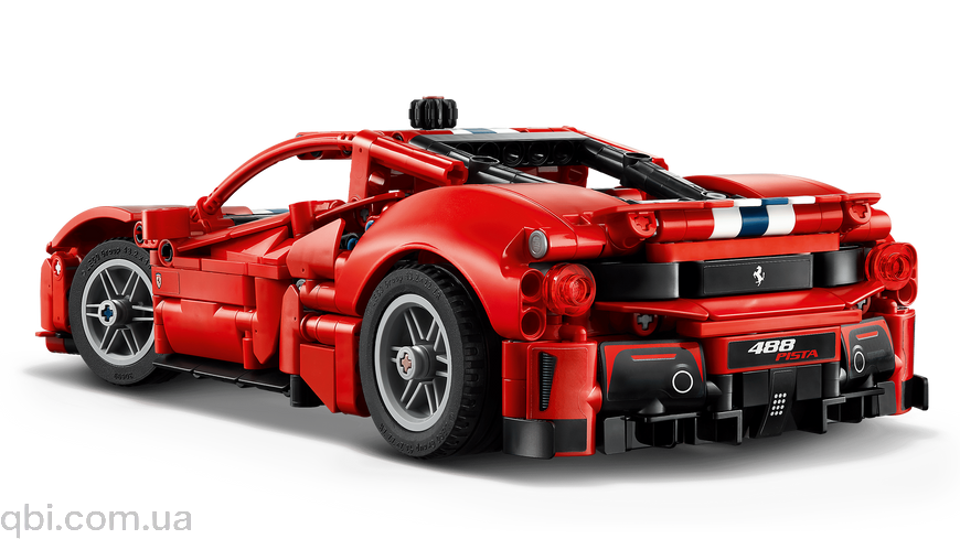 LEGO Technic Автомобіль Ferrari 488 Pista (42235) у зібраному вигляді