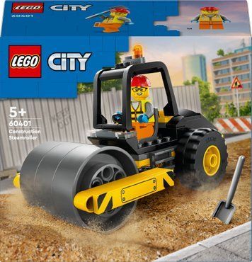 LEGO City Будівельний паровий каток (60401) у зібраному вигляді