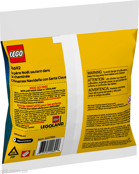 LEGO Creator &laquo;Рождественские забавы с трубочистом и Сантой&raquo; (30692) в собранном виде