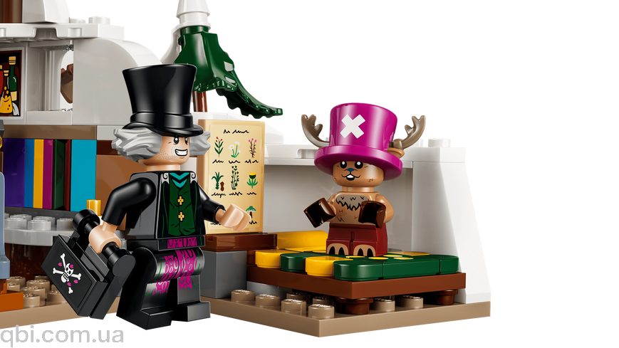 LEGO ONE PIECE Схованка лікаря Гірілука (75641) у зібраному вигляді