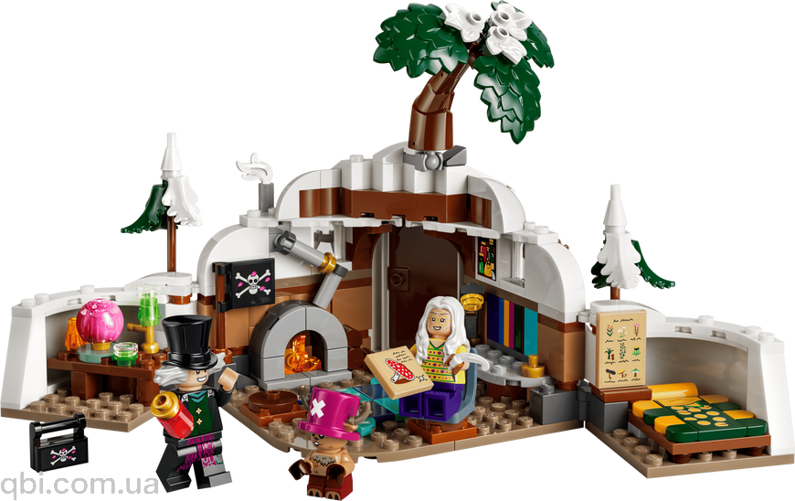 LEGO ONE PIECE Схованка лікаря Гірілука (75641) у зібраному вигляді