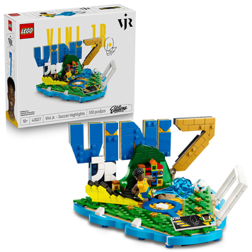 LEGO Editions Football Вінісіус Жуніор &ndash; найкращі моменти футбольних матчів (43027) у зібраному вигляді