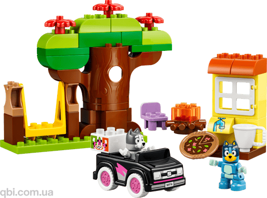 LEGO DUPLO &laquo;Піцерія&raquo; з Мафіном та Блуї (10469) у зібраному вигляді