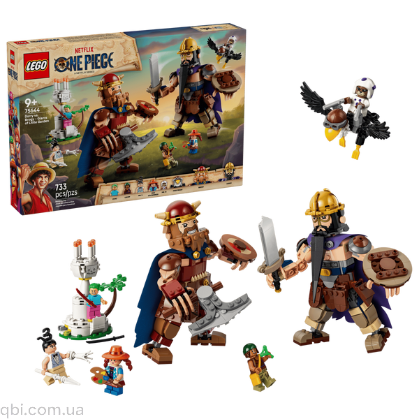 LEGO ONE PIECE Дорри против Броги: гиганты &laquo;Малого сада&raquo; (75644) в собранном виде