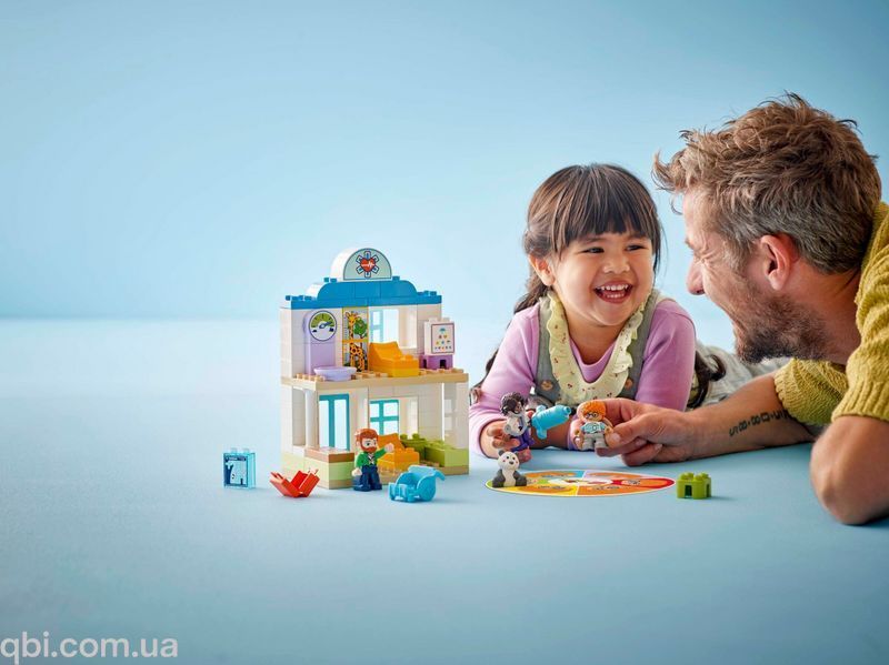 LEGO DUPLO Уперше: візит до лікаря (10449) у зібраному вигляді