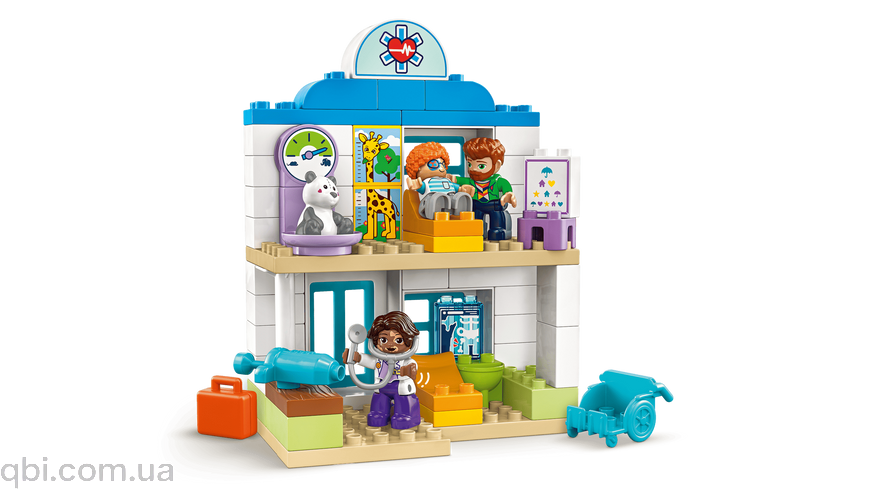 LEGO DUPLO Уперше: візит до лікаря (10449) у зібраному вигляді