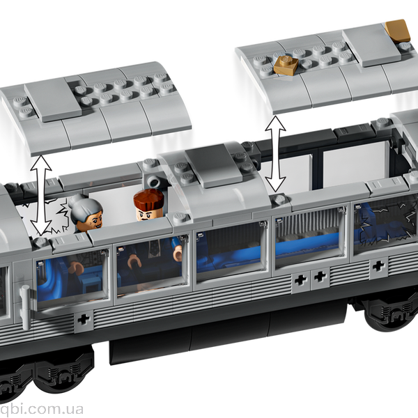 LEGO Super Heroes Marvel Людина-Павук проти Дока Ока: Сцена в метро (76321) у зібраному вигляді