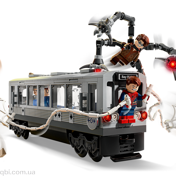 LEGO Super Heroes Marvel Людина-Павук проти Дока Ока: Сцена в метро (76321) у зібраному вигляді